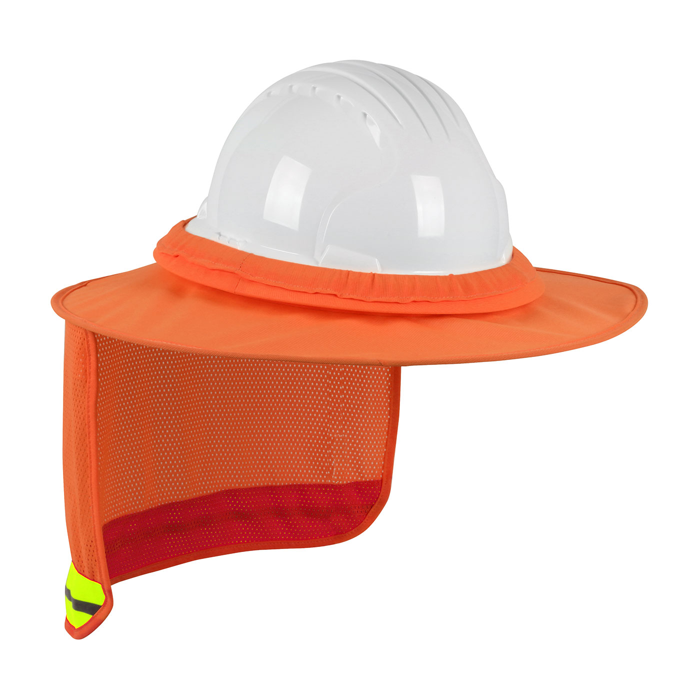 neck protector for hard hat